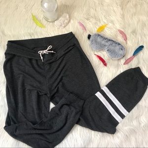 Worn Well | Dark Charcoal Gray Jogger Stripe XL